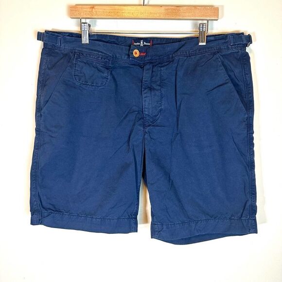Psycho Bunny Navy Blue Chino Shorts Men’s 38 x 9 Read - Picture 1 of 11